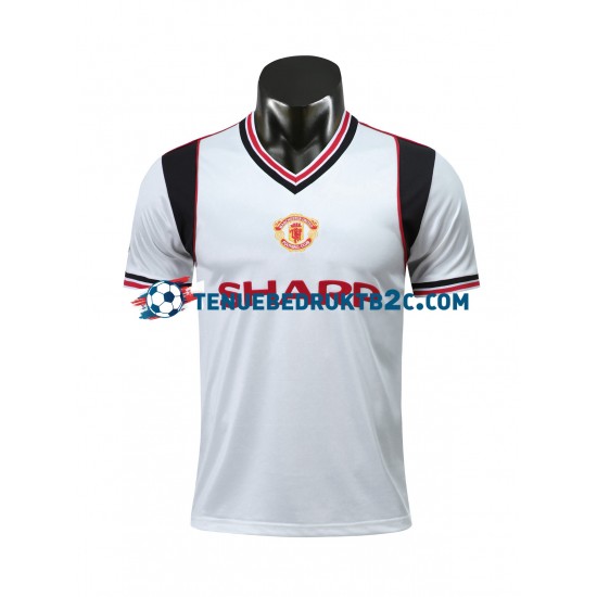 Uitshirt Retro Manchester United 1985 Mannen S-S
