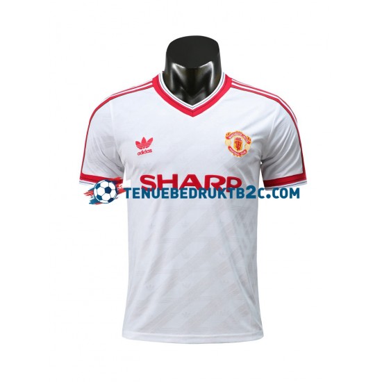 Uitshirt Retro Manchester United 1986 Mannen S-S