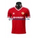 Thuisshirt Retro Manchester United 1986 Mannen S-S