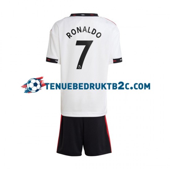 Uitshirt Manchester United Ronaldo 7 Voetbalteneu Kinderen 2022-23 S-S