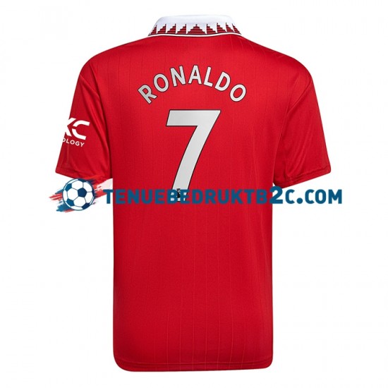 Thuisshirt Manchester United Ronaldo 7 Mannen 2022-23 S-S