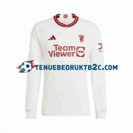 3de shirt Manchester United Mannen 2023-24 L-S