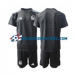 Thuisshirt Mexico Keeper Voetbalteneu Kinderen 2022 S-S
