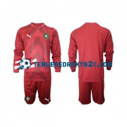 Thuisshirt Marokko Keeper Voetbalteneu Kinderen 2022 L-S