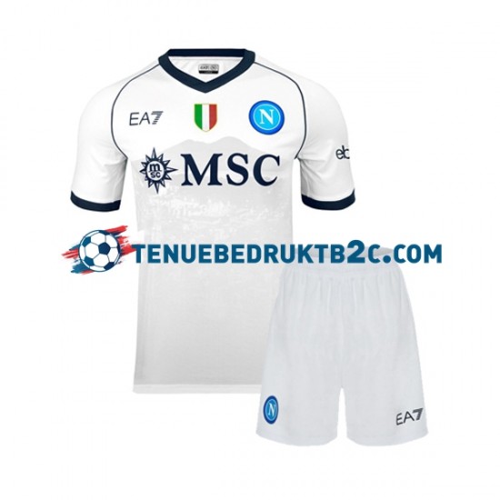 Uitshirt Napoli Voetbalteneu Kinderen 2023-24 S-S