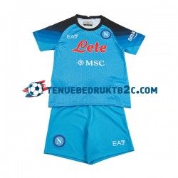 Thuisshirt Napoli Voetbalteneu Kinderen 2022-23 S-S