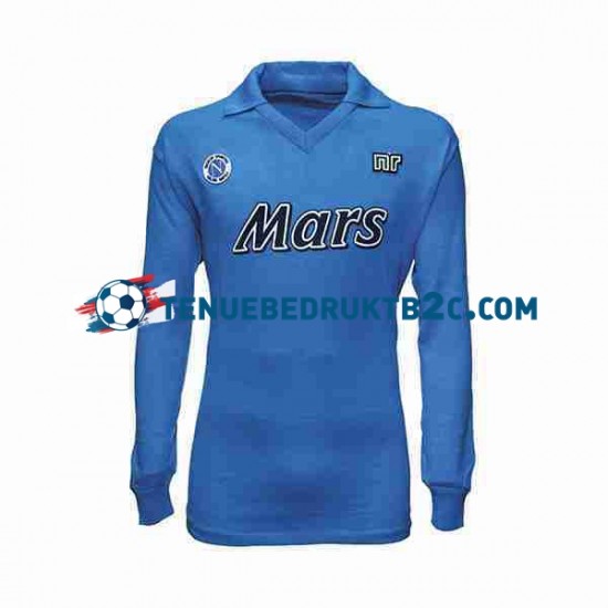 Thuisshirt Retro Napoli 1989 1990 Mannen L-S