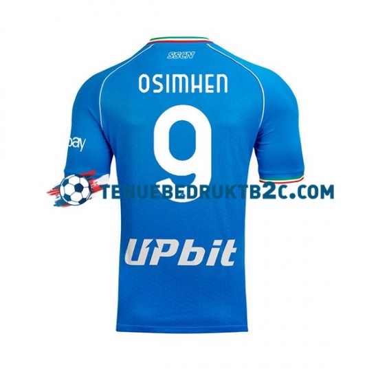 Thuisshirt Napoli OSIMHEN 9 Mannen 2023-24 S-S