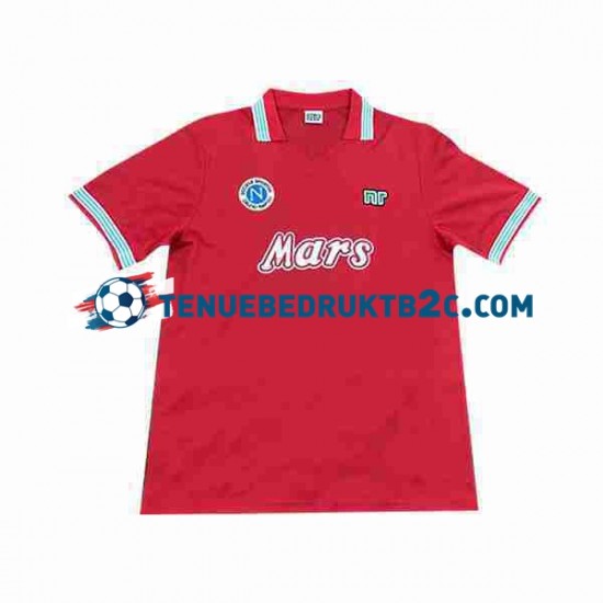 3de shirt Retro Napoli 1988 1989 Mannen S-S