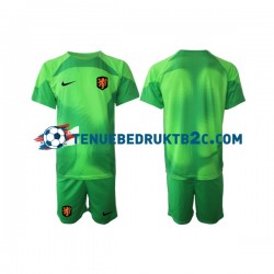 Uitshirt Nederland Keeper Voetbalteneu Kinderen WK 2022 S-S