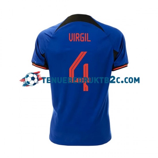 Uitshirt Nederland Virgil 4 Mannen WK 2022 S-S