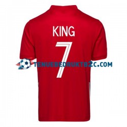 Thuisshirt Noorwegen Joshua King 7 2020-2021 Mannen S-S