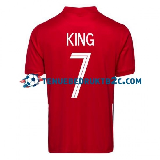 Thuisshirt Noorwegen Joshua King 7 2020-2021 Mannen S-S