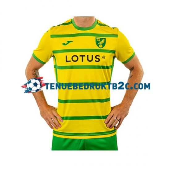 Thuisshirt Norwich City Mannen 2023-24 S-S