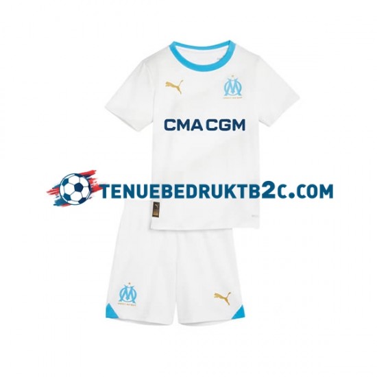 Thuisshirt Olympique Marseille Voetbalteneu Kinderen 2023-24 S-S