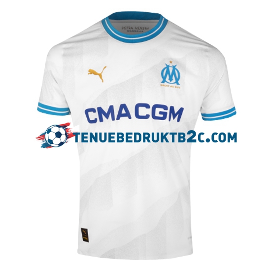 Thuisshirt Olympique Marseille Mannen 2023-24 S-S