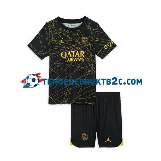 4de shirt Paris Saint-Germain Voetbalteneu Kinderen 2022-23 S-S