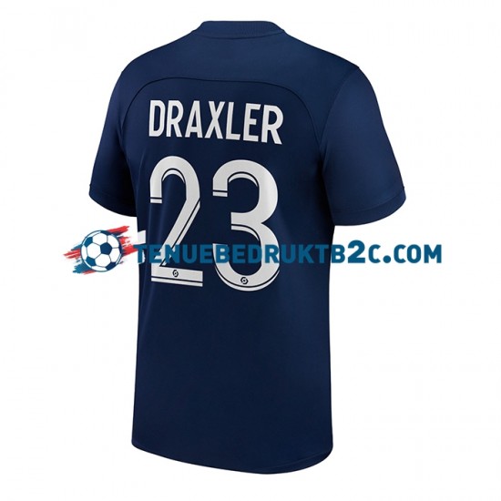 Thuisshirt Paris Saint-Germain Draxler 23 Mannen 2022-23 S-S