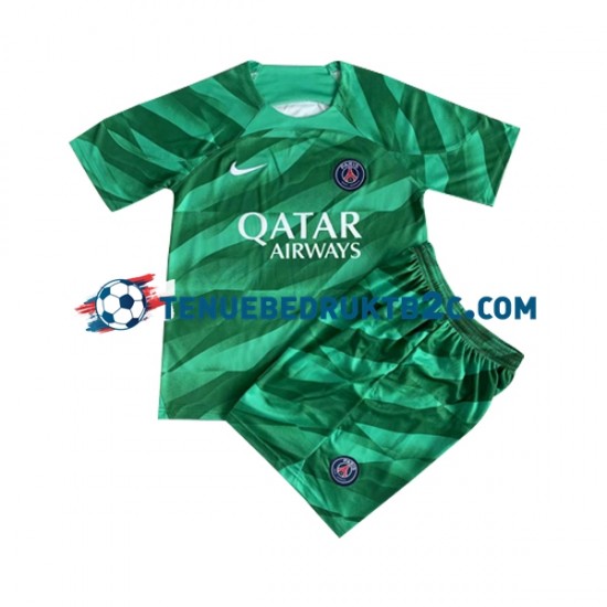 Thuisshirt Paris Saint-Germain Keeper Voetbalteneu Kinderen 2023-24 S-S