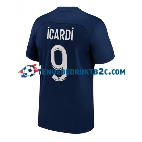 Thuisshirt Paris Saint-Germain Icardi 9 Mannen 2022-23 S-S