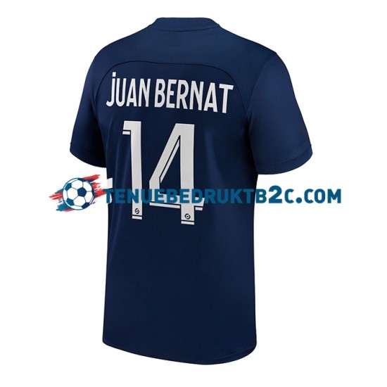 Thuisshirt Paris Saint-Germain Juan Bernat 14 Mannen 2022-23 S-S