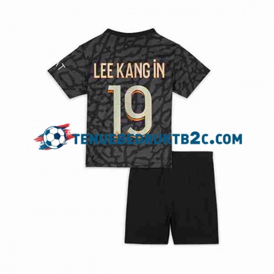 3de shirt Paris Saint-Germain Lee Kang In 19 Voetbalteneu Kinderen 2023-24 S-S