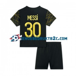 4de shirt Paris Saint-Germain Lionel Messi 30 Voetbalteneu Kinderen 2022-23 S-S