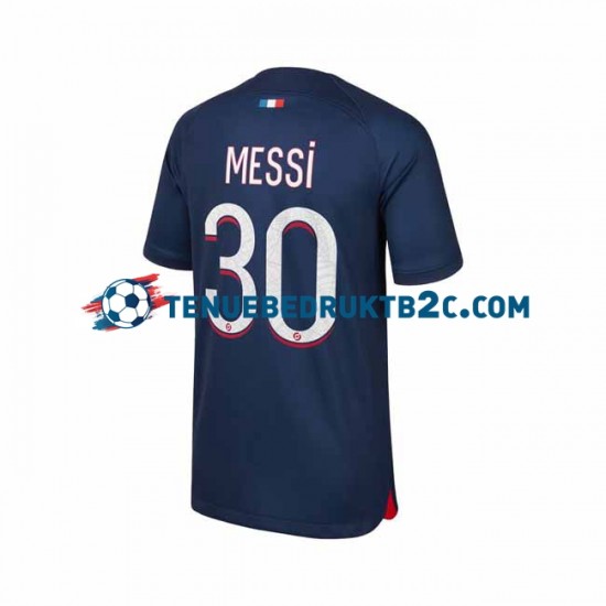 Thuisshirt Paris Saint-Germain Lionel Messi 30 Mannen 2023-24 S-S