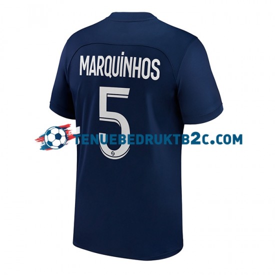 Thuisshirt Paris Saint-Germain Marquinhos 5 Mannen 2022-23 S-S