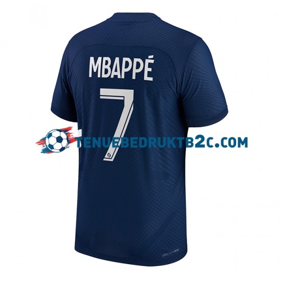 Thuisshirt Paris Saint-Germain Mbappe 7 Mannen 2022-23 S-S