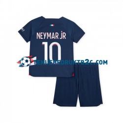 Thuisshirt Paris Saint-Germain Neymar Jr 10 Voetbalteneu Kinderen 2023-24 S-S