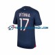 Thuisshirt Paris Saint-Germain Vitinha 17 Mannen 2023-24 S-S