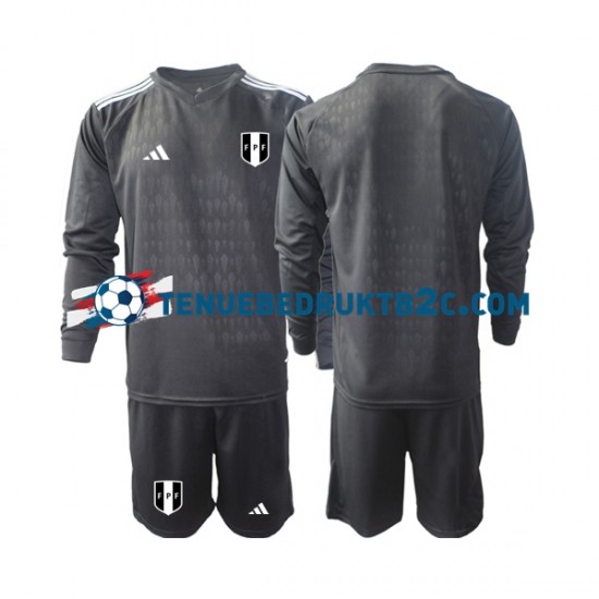 Thuisshirt Peru Keeper Voetbalteneu Kinderen 2023 L-S