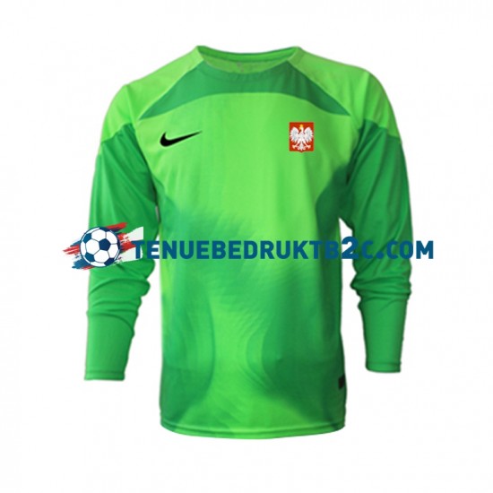 Thuisshirt Polen Keeper Mannen WK 2022 L-S