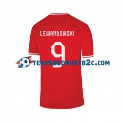 Uitshirt Polen Lewandowski 9 Mannen WK 2022 S-S