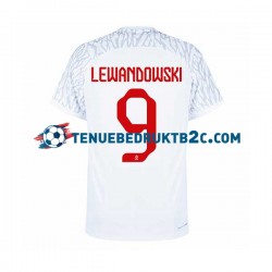 Thuisshirt Polen Lewandowski 9 Mannen WK 2022 S-S