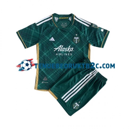 Thuisshirt Portland Timbers Voetbalteneu Kinderen 2023 S-S