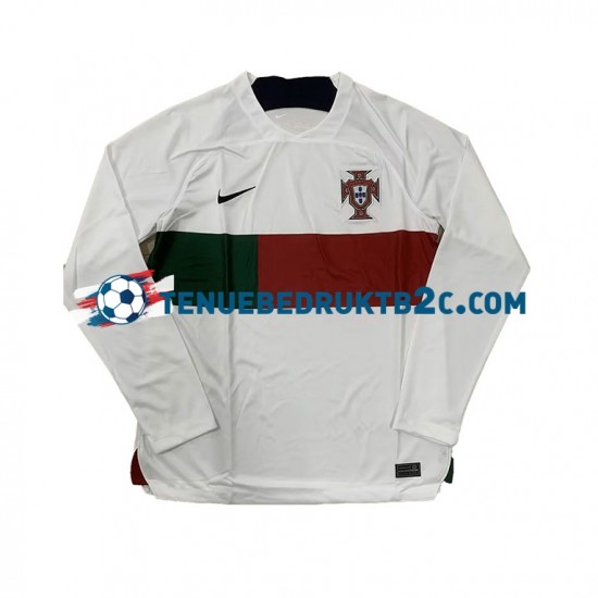 Uitshirt Portugal Mannen WK 2022 L-S