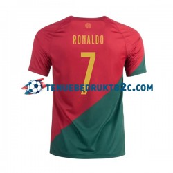 Thuisshirt Portugal Ronaldo 7 Mannen WK 2022 S-S