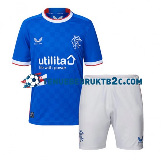 Thuisshirt Rangers Voetbalteneu Kinderen 2022-23 S-S