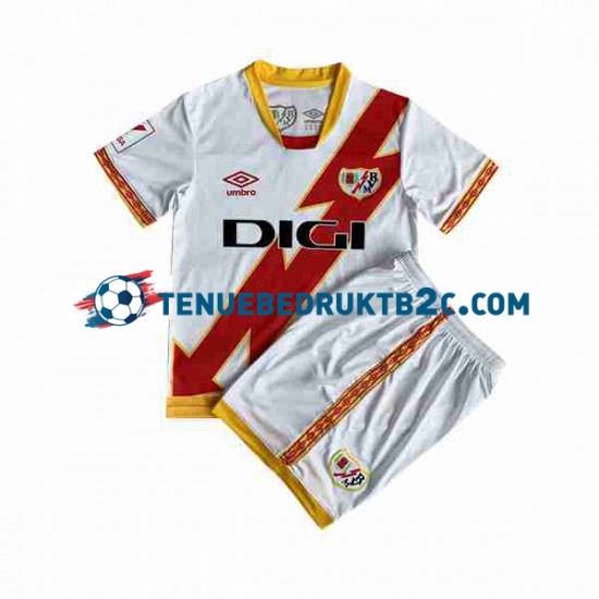 Thuisshirt Rayo Vallecano Voetbalteneu Kinderen 2023-24 S-S