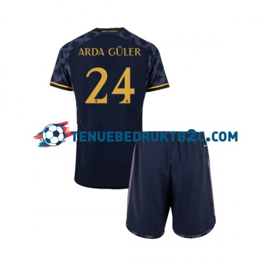 Uitshirt Real Madrid Arda Guler 24 Voetbalteneu Kinderen 2023-24 S-S