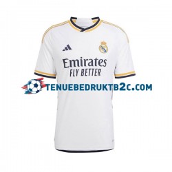 Thuisshirt Real Madrid Camavinga 12 Voetbalteneu Kinderen 2023-24 S-S