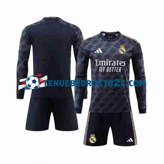 Uitshirt Real Madrid Voetbalteneu Kinderen 2023-24 L-S