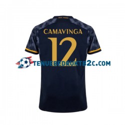Uitshirt Real Madrid EDUARDO CAMAVINGA 12 Mannen 2023-24 S-S