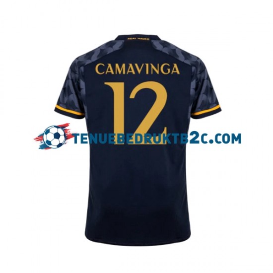 Uitshirt Real Madrid EDUARDO CAMAVINGA 12 Mannen 2023-24 S-S