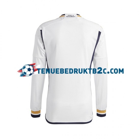 Thuisshirt Real Madrid Mannen 2023-24 L-S