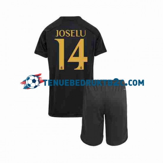 3de shirt Real Madrid Joselu 14 Voetbalteneu Kinderen 2023-24 S-S