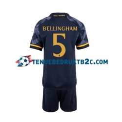 Uitshirt Real Madrid Jude Bellingham 5 Voetbalteneu Kinderen 2023-24 S-S