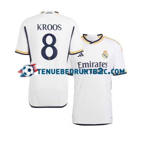 Thuisshirt Real Madrid Kroos 8 Mannen 2023-24 S-S